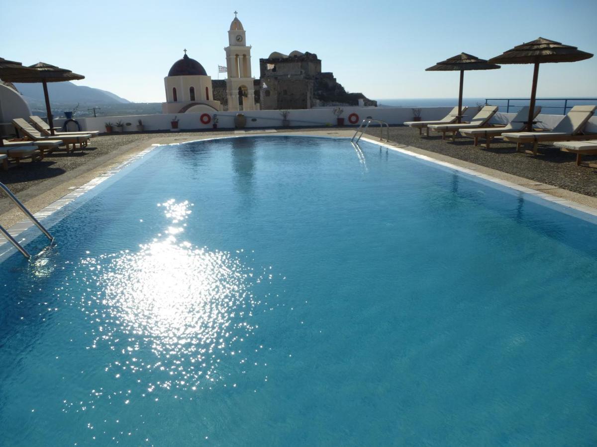 Thira'S Dolphin Aparthotel Akrotírion Exterior foto
