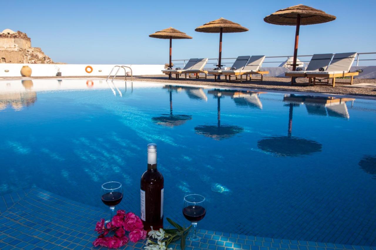 Thira'S Dolphin Aparthotel Akrotírion Exterior foto