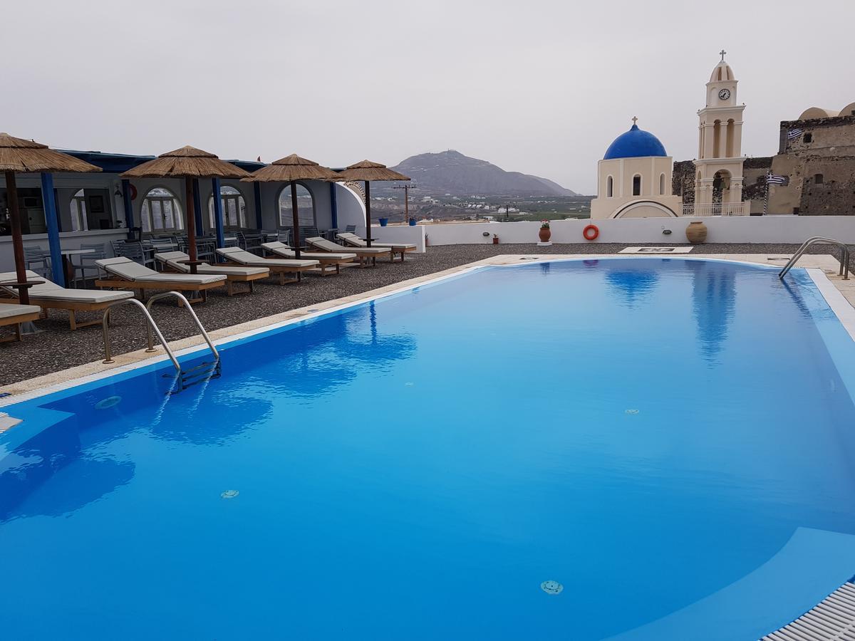 Thira'S Dolphin Aparthotel Akrotírion Exterior foto